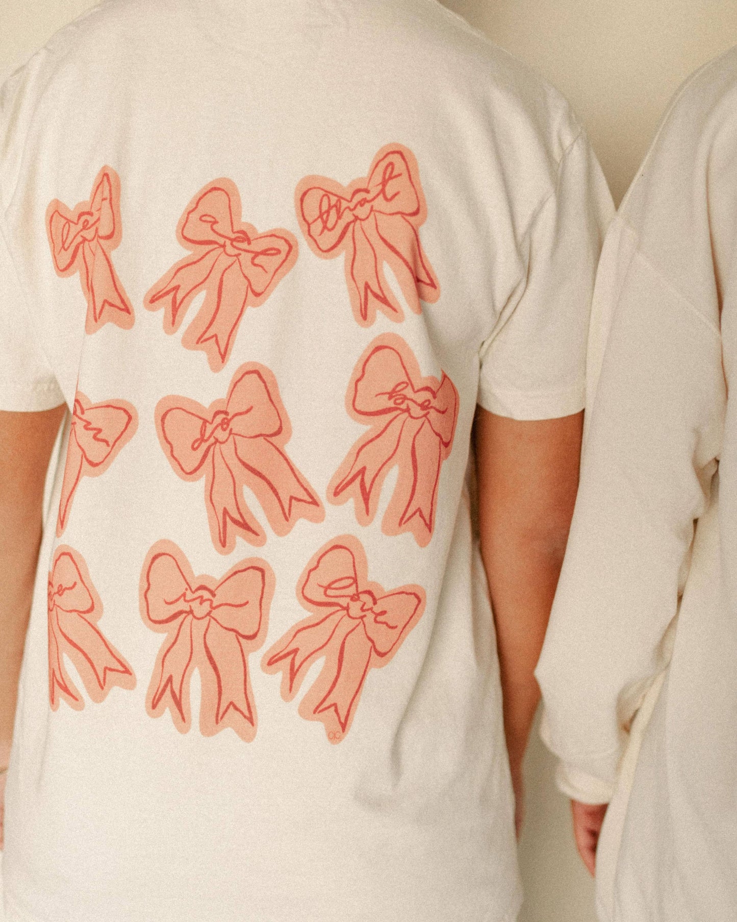 Bows V-Day Graphic Tee "Let All That You Do Be Done In Love"