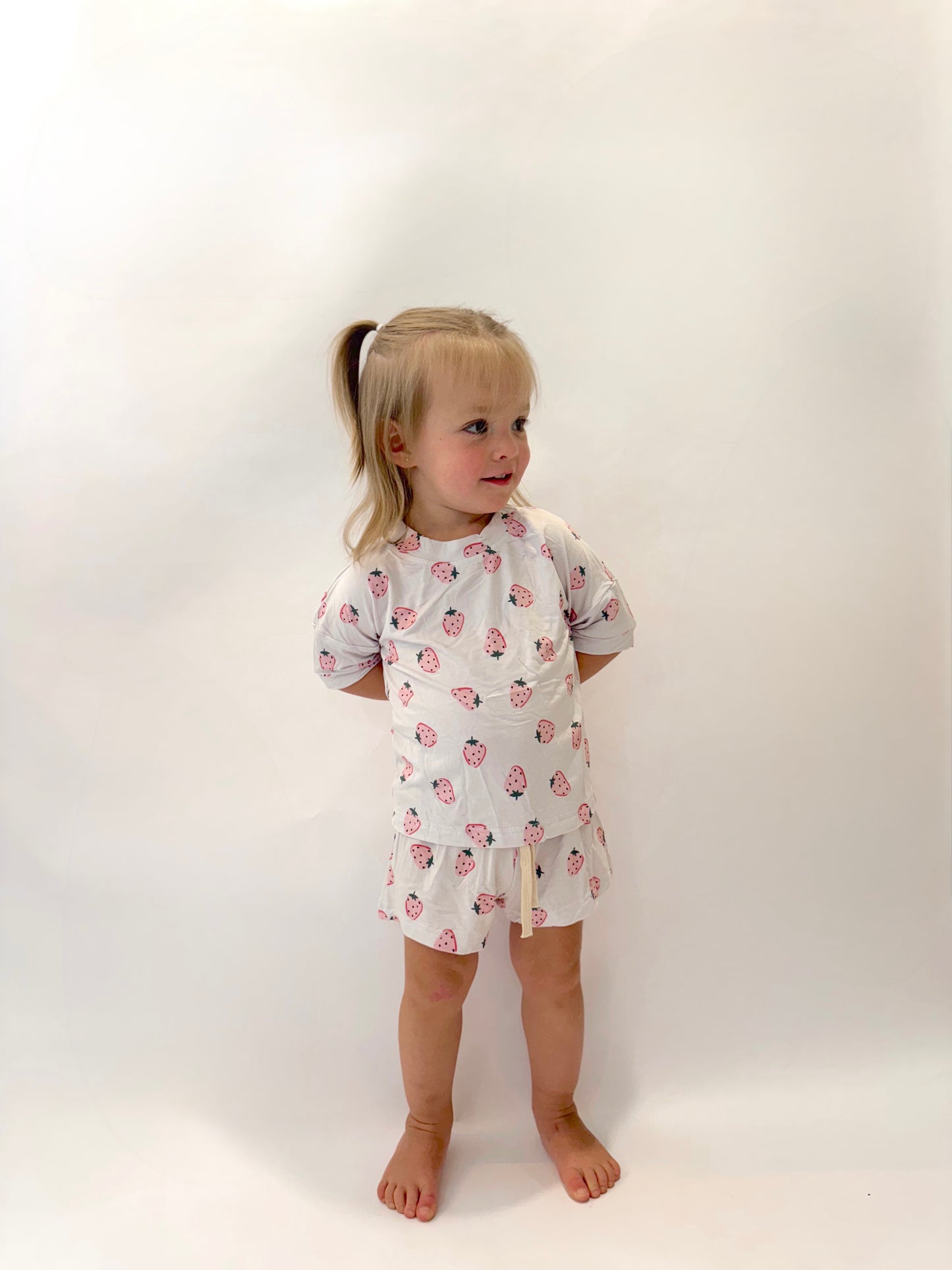 Strawberry matching set