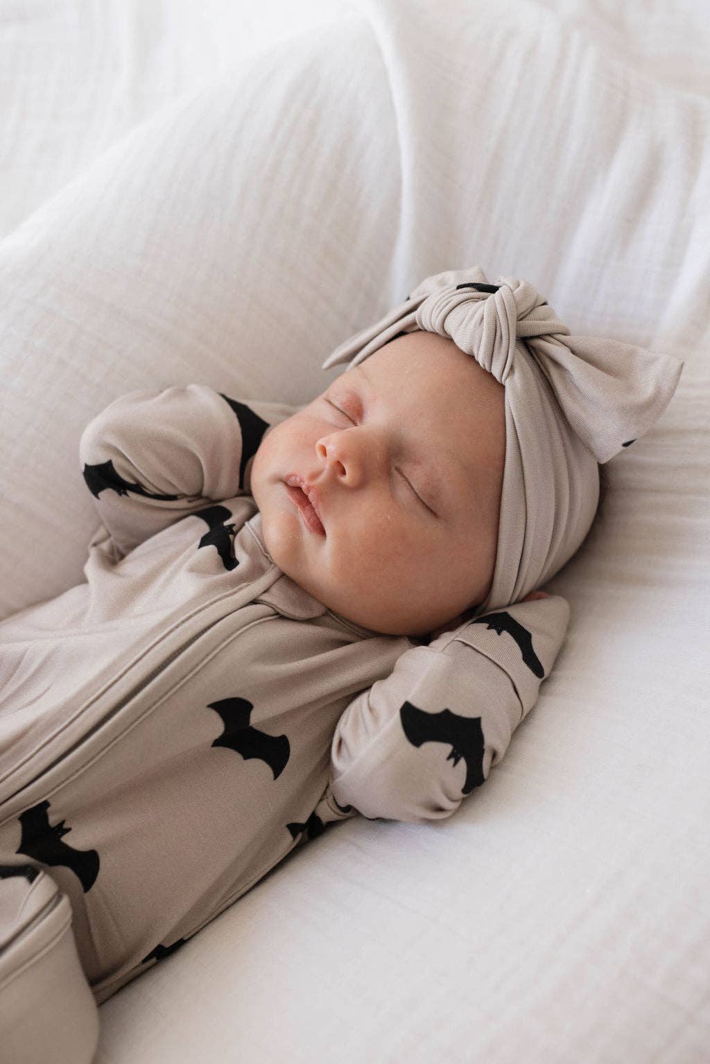 Bat Bamboo Zip Pajamas