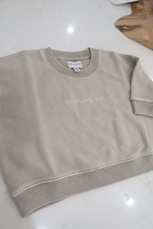 Jesus Loves You Crewneck