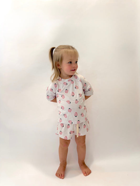 Strawberry matching set